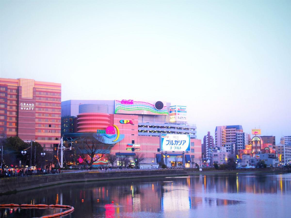 Axis Hakata Aparthotel Fukuoka  Buitenkant foto