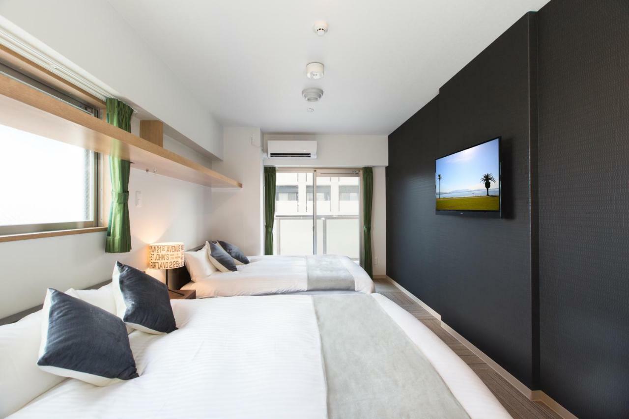 Axis Hakata Aparthotel Fukuoka  Buitenkant foto