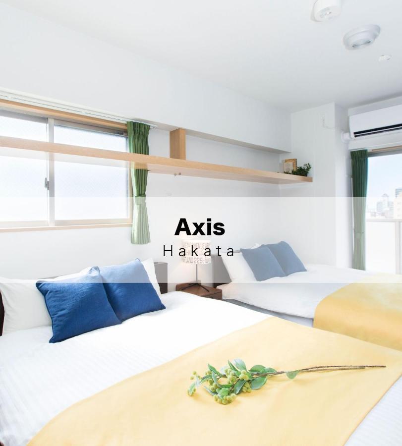 Axis Hakata Aparthotel Fukuoka  Buitenkant foto